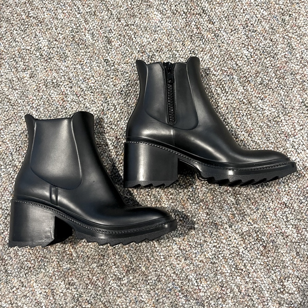 New I.N.C Chelsea Rain Boots